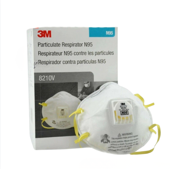 3M Mask N95 8210V Box of 10 U33M8210V