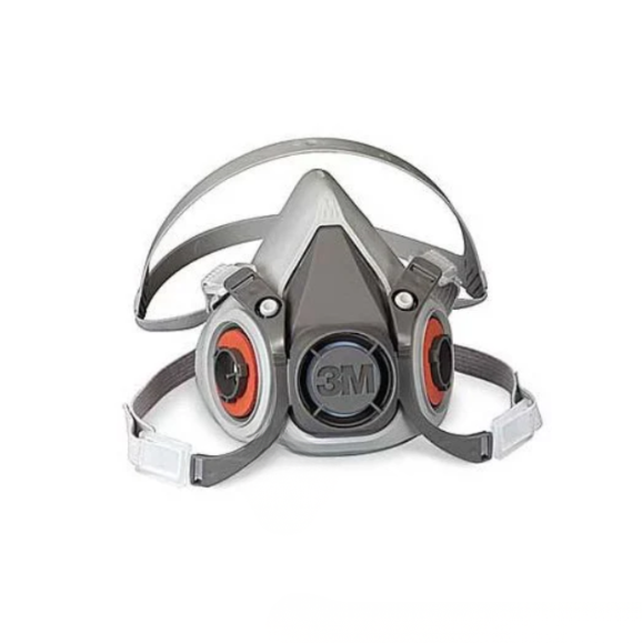 3M™ Medium 6200 Series Half Face Mask Air Purifying Respirator U33MM6200