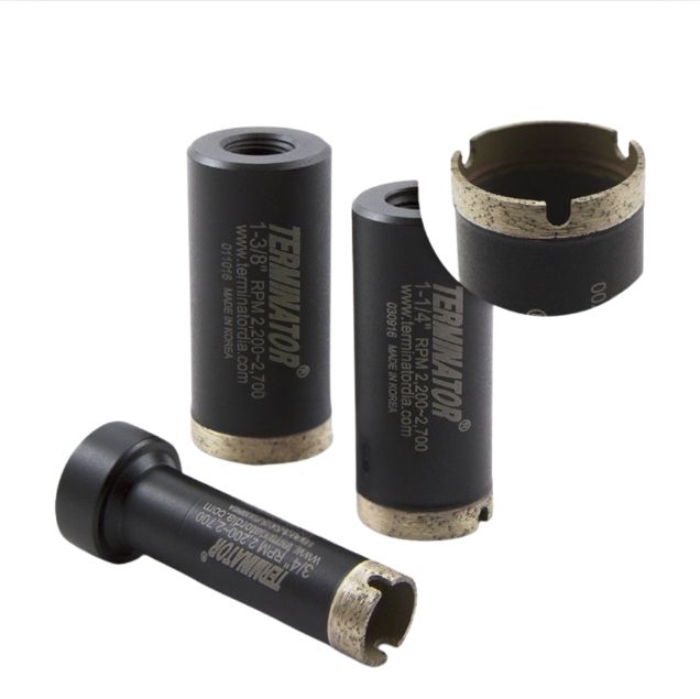 Terminator Continuous Thin Wall Core Bits 3/4"