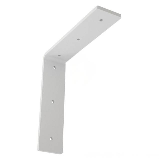 Colossal L-Bracket 8"x8" Colored White
