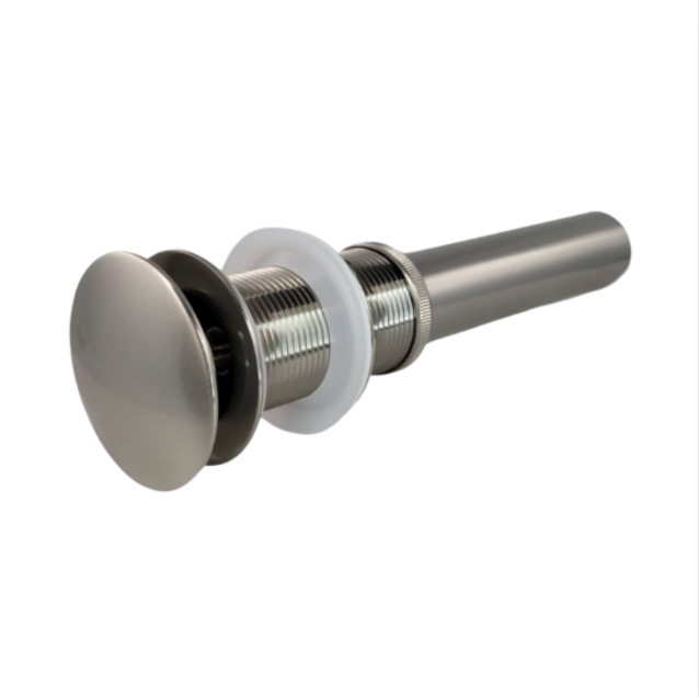 Vessel Brushed Nickel Pop Up Drain