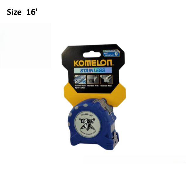 16' CDT Measuring Tape Stainless Steel