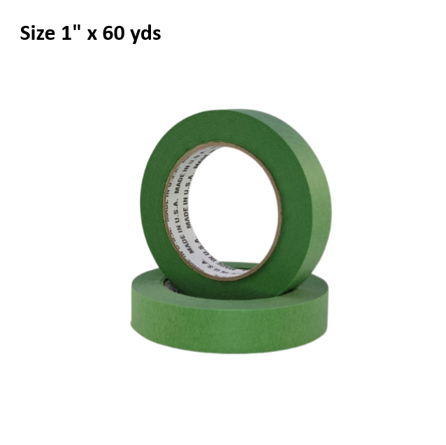 Green Tape Painter High Tack 1" x 60 yds 48 Per Case
