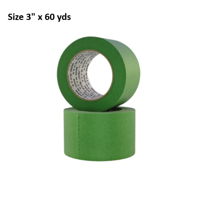 Green Tape Painter High Tack 3" x 60 yds 16 Per Case