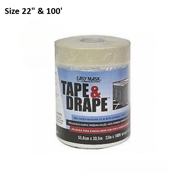 Tape and Drape 22" & 100' General Purpose Tape
