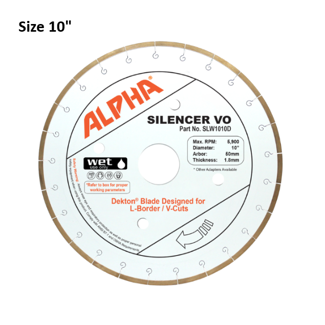 Alpha Silencer III 10" Granite / ES