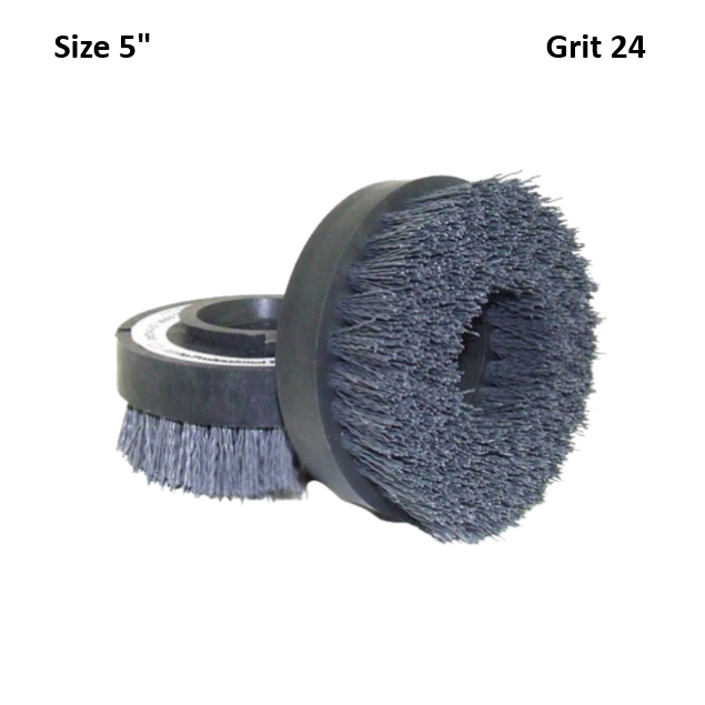Alpha Antique Brush 5" 24 Grit
