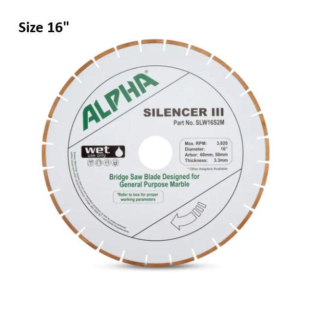 16" Alpha Silencer III for Marble