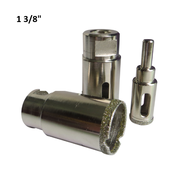1 3/8" Vacuum Brazed Marble Core Bit
