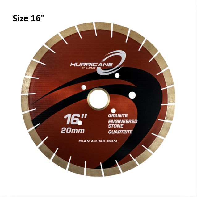 16“ Hurricane Silent Core Blade 20mm segment B14H1620