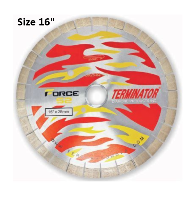 Terminator Force S2 16" x 25mm