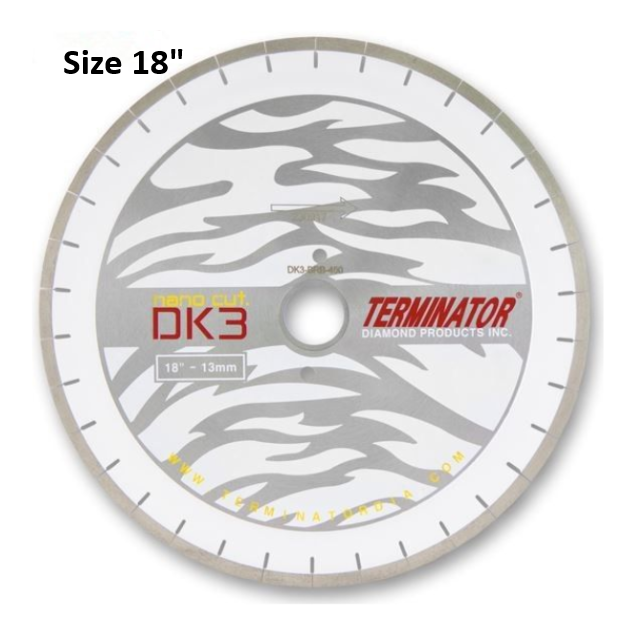 Terminator Nano Cut DK3 Dekton 18" Blade 13mm