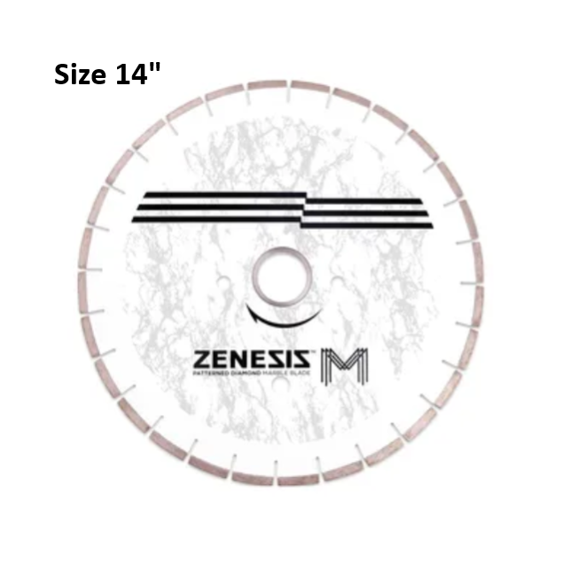 Zenesis 14 x .125 x 60/50mm ZENESIS M Marble Bridge Saw Blade