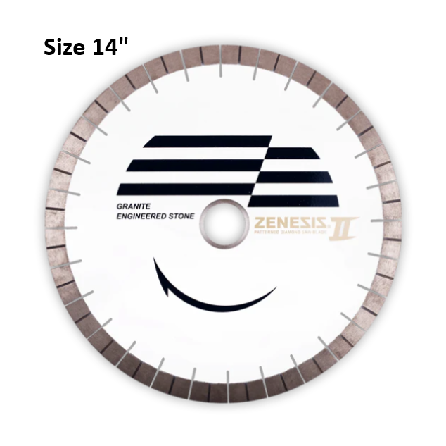 Zenesis 14 x .125 x 60/50mm ZENESIS WHITE II Bridge Saw Blade