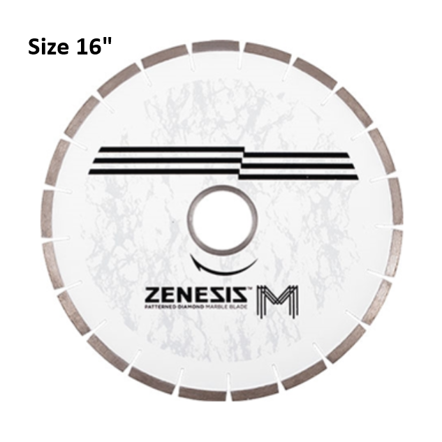 Zenesis 16 x .125 x 60/50mm ZENESIS M Marble Bridge Saw Blade