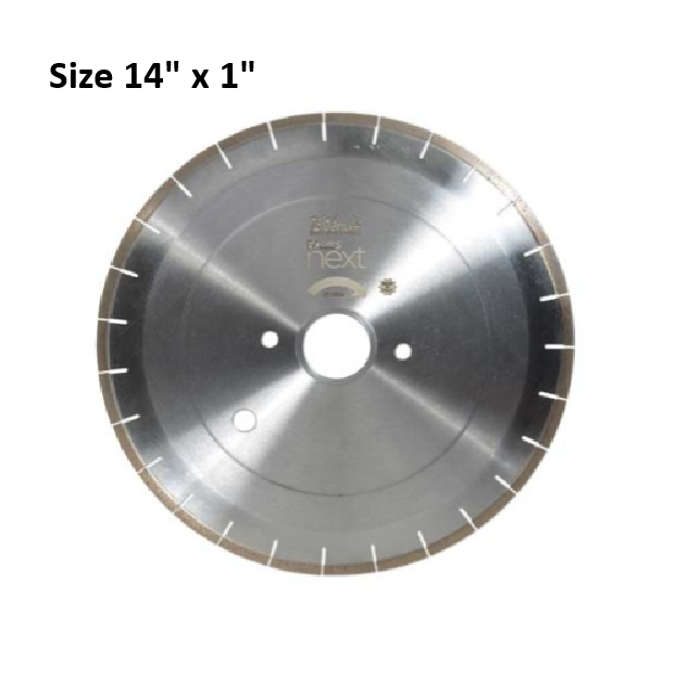 Italdiamant 14" x 1" Milling Wheel Blade B20I141