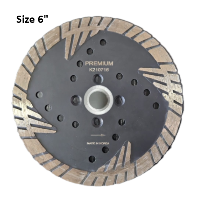 6" Wide Turbo Blade with Side Protection