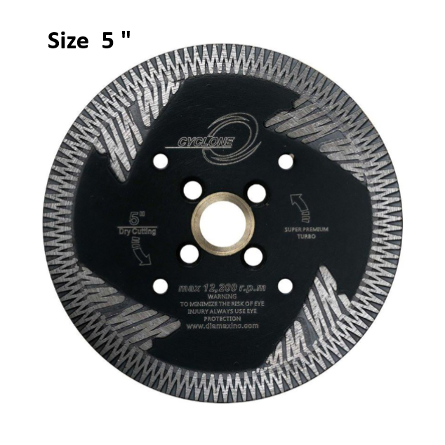 Cyclone Side Segment 5" Turbo Blade