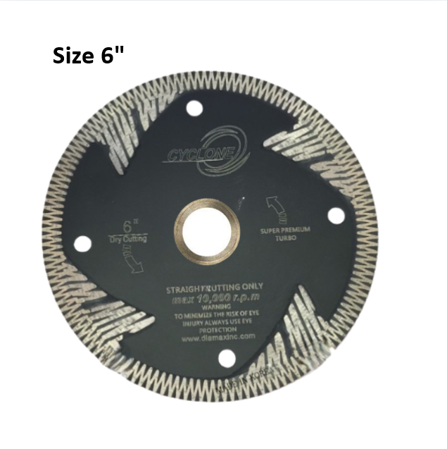 Cyclone Side Segment 6" Turbo Blade