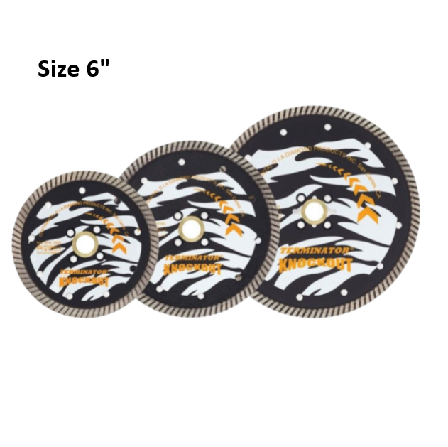 Terminator 6" Knockout Turbo Blade 6"
