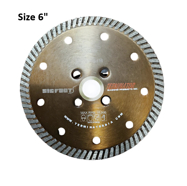 Terminator Big Foot S 6" Turbo Blade