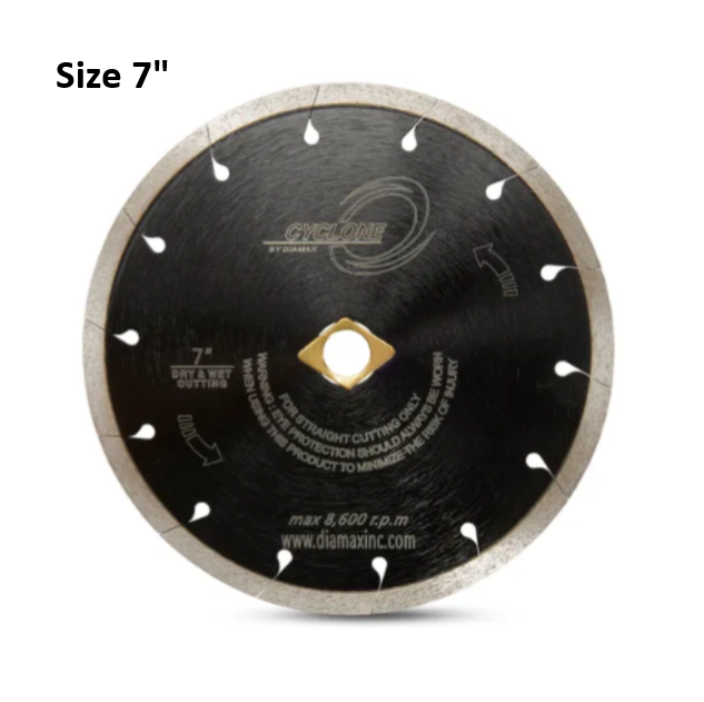 7" Cyclone Continuous Slot Blade