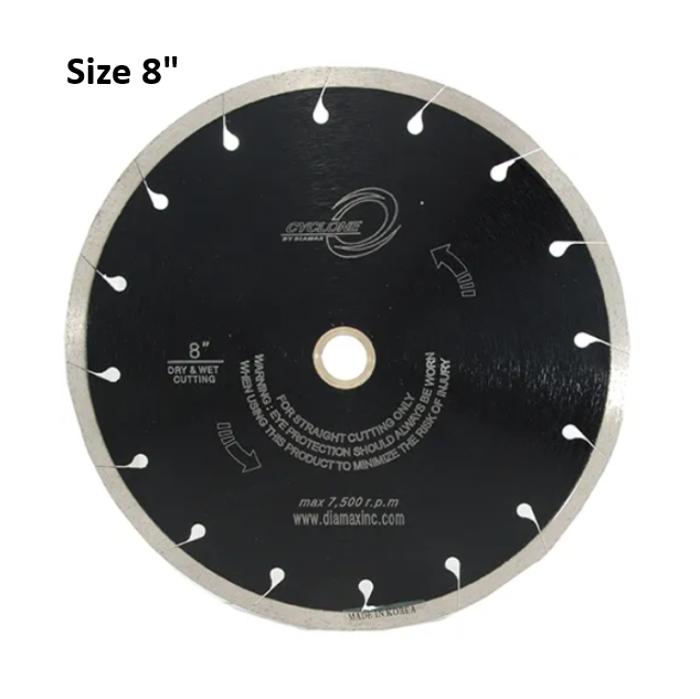 8" Cyclone Continuous Slot Blade