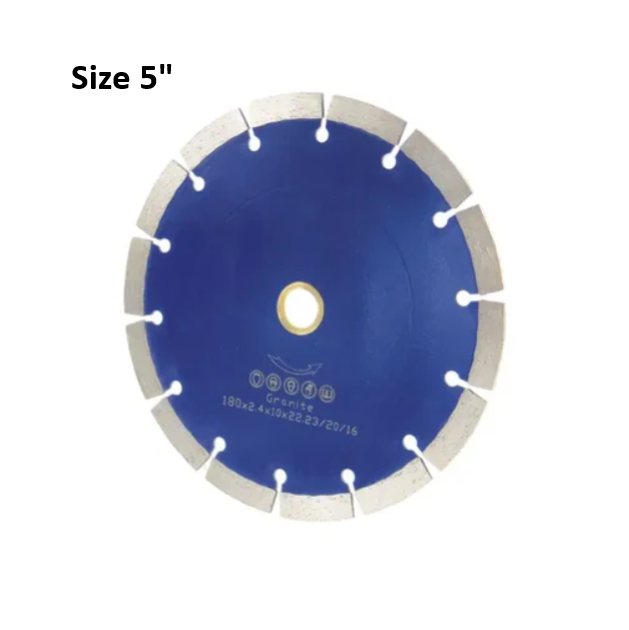 Shark 5" Laser Welded Key Notch Diamond Blade