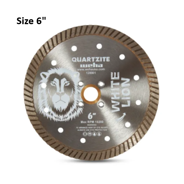 Weha White Lion 6" Quartzite Blade B6WW6