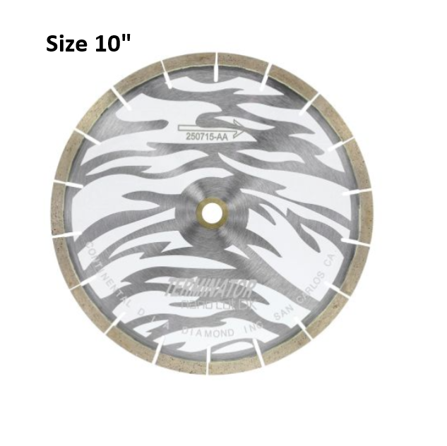 Terminator Nanocut.DK2 Tile Saw 10" Blade 1" - 5/8" Arbor