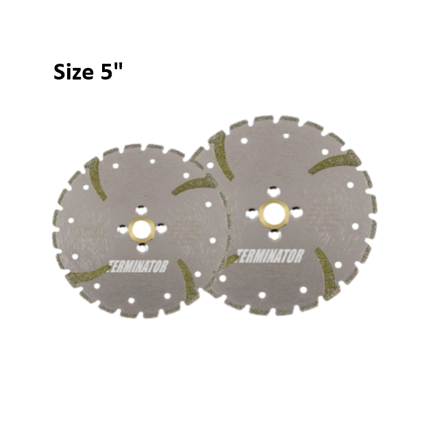 Terminator 5" Knockout Side-Segment Marble Blade 5"