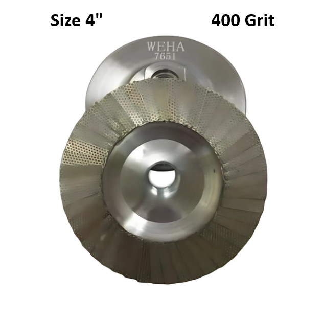 4" Flap Diamond Cup Wheel Grit 400