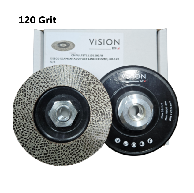 Vision Disco 120 Grit Diamantado Fast Line C0V120