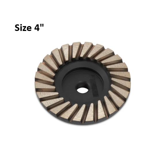 Cyclone Cup Wheel 4" Medium