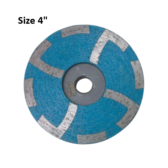 Shark 4" Turbo Resin Cup Wheel Coarse