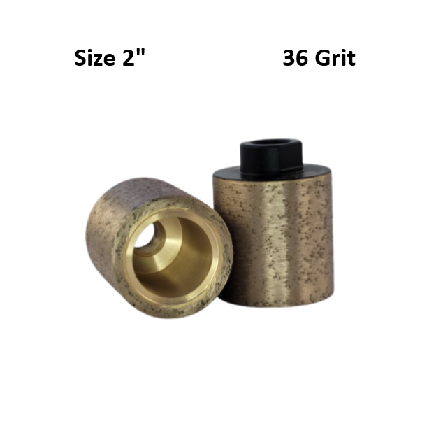 2" Cyclone Continuous Segment Stock Removal Sink Wheel 36 Grit