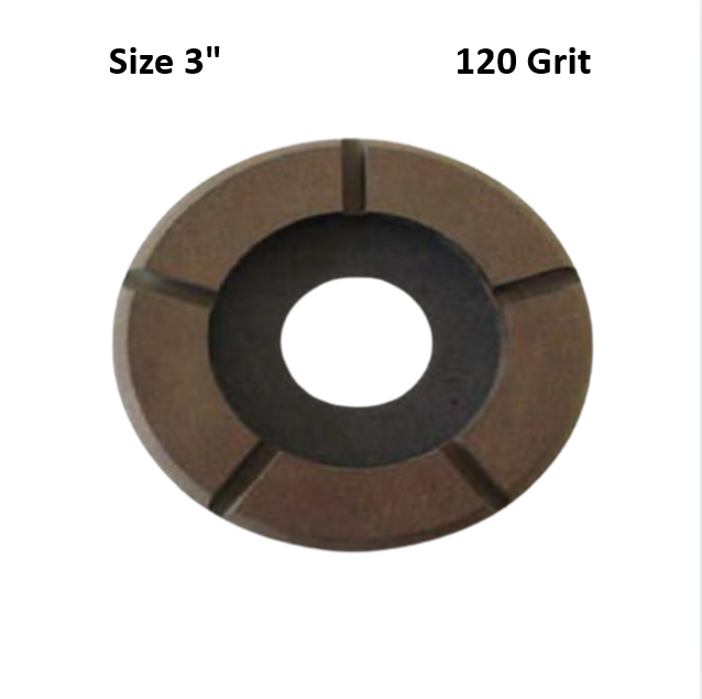 3" Full Face Sintered Copper Ring for Marble/Granite/Terrazzo 120 Grit