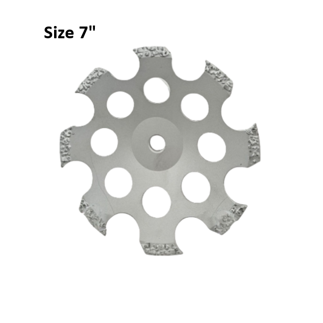 7" PCD Cup Wheel C37PCD