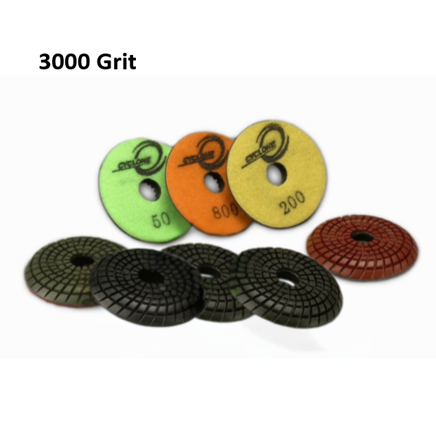 Cyclone Polishing Convex Disk 3000 Grit