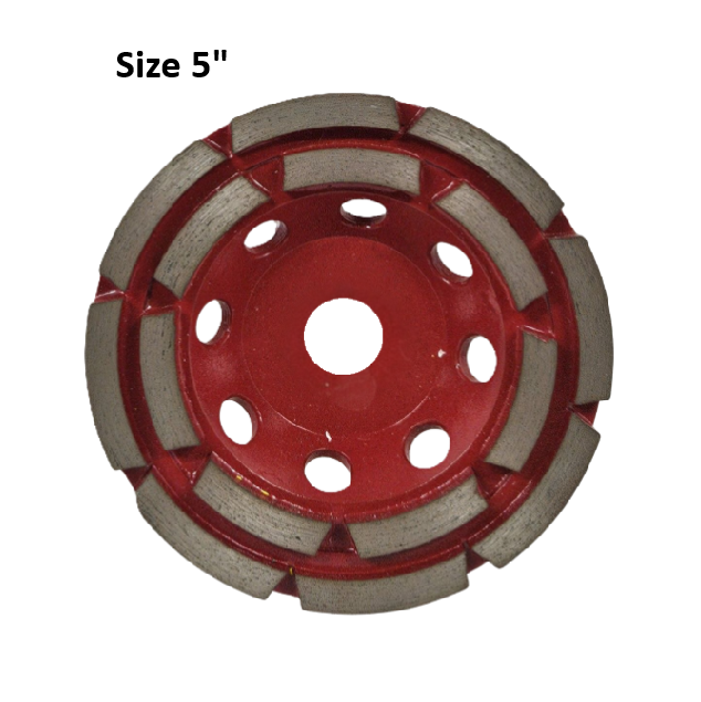 Dongsin 5" Nodular Cup Wheel Concrete C3DN