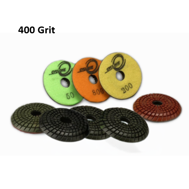 Cyclone Polishing Convex Disk 400 Grit