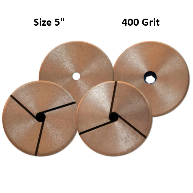 Glossfire 5" 400 Grit Copper Multi Edge