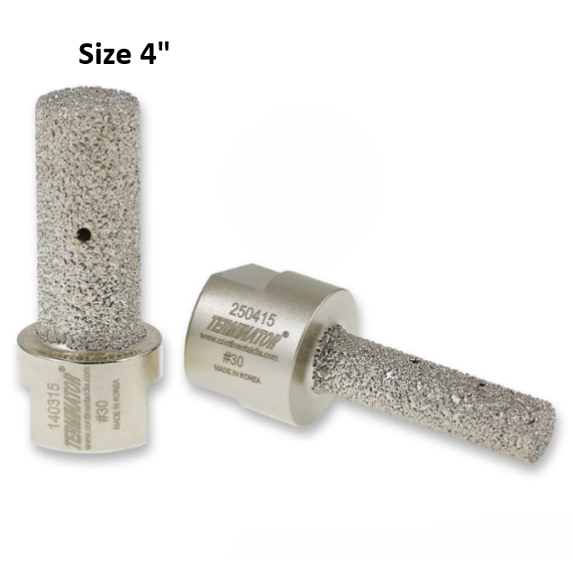 Terminator 4" Vacuum Brazed Stock Removal Sink Wheel Coarse