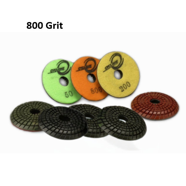 Cyclone Polishing Convex Disk 800 Grit