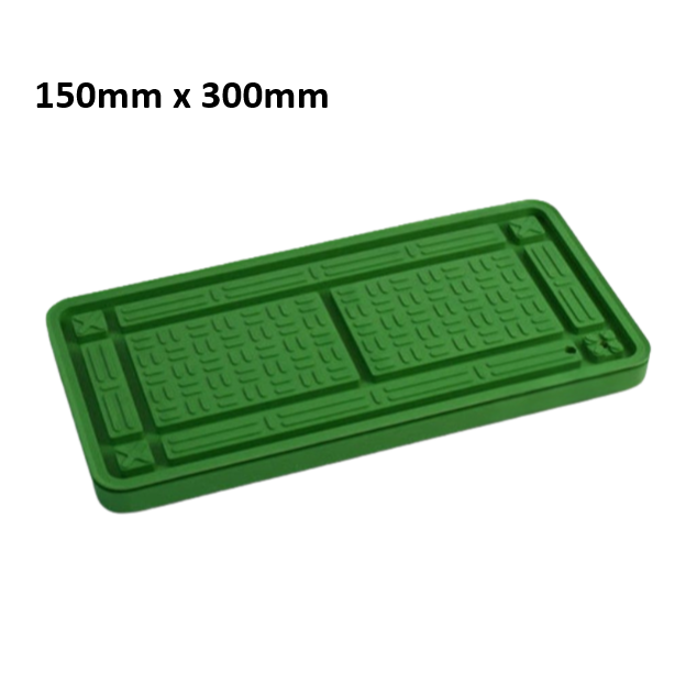 Terminator BVC Stone Vacuum Cups 150mm x 300mm Top