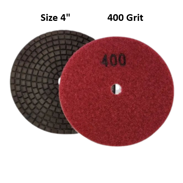4" Wet Pad CDT 400 Grit