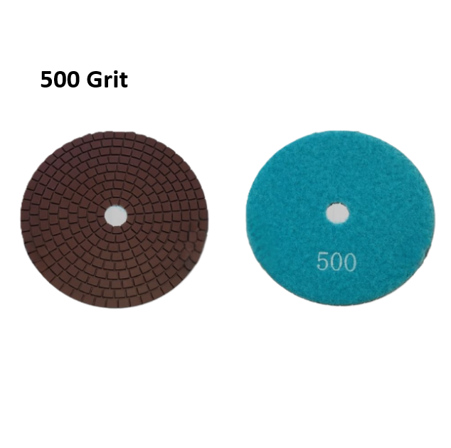 A-Replica 4" Super Premium Granite Polishing Pad 500 Grit