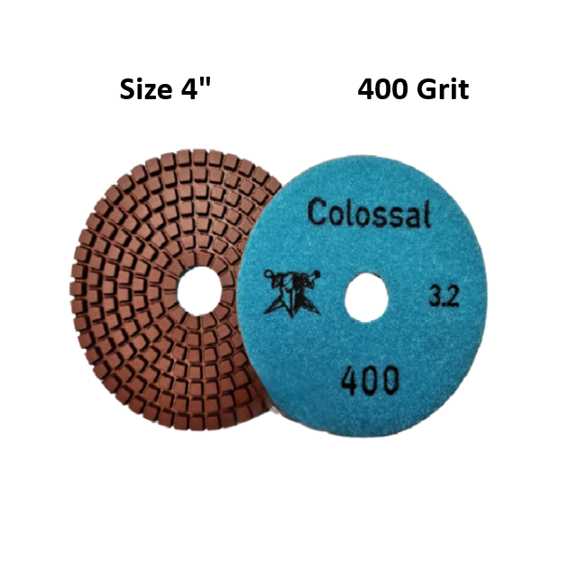 Colossal Wet Pad 3.2mm 4" 400 Grit