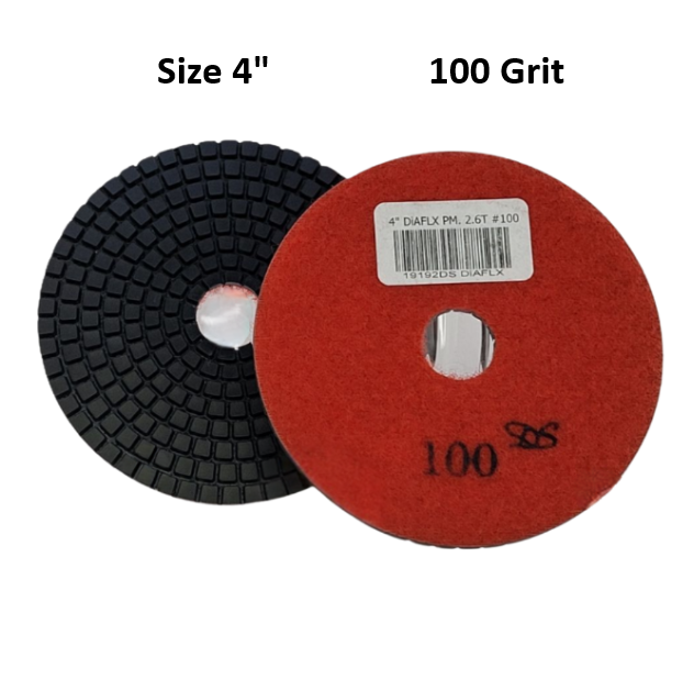 Dongsin 4" Wet Pad 100 Grit