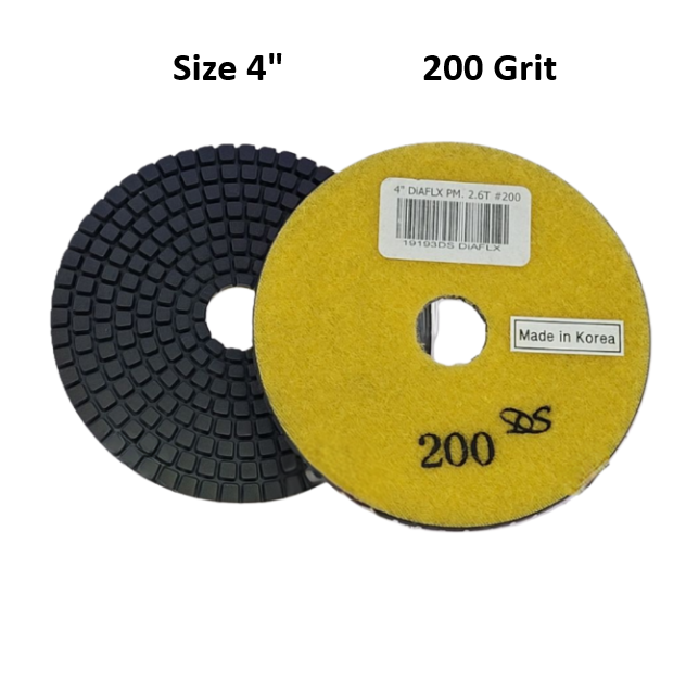 Dongsin 4" Wet Pad 200 Grit